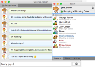 easy to use Jabber/XMPP chat client