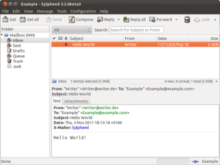 Sylpheed 3.2.0beta3