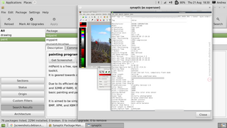 Graphical package manager