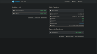 decentralized file synchronization