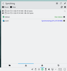 KDE Plasma Desktop and Dolphin integration for Syncthing
