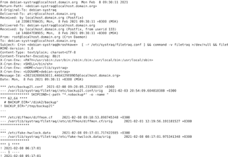letter from debian-systraq