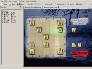A MiniShogi game
