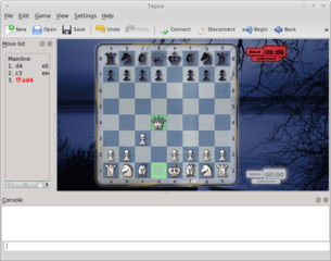 Board-game frontend for playing chess variants and other games