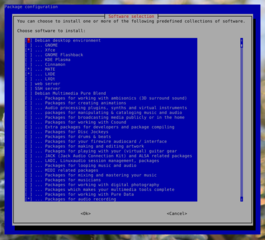 tool for selecting tasks for installation on Debian systems
