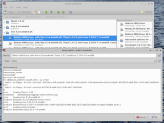 module for a measured and verified launch of an OS kernel/VMM