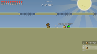online multi-player platform 2D shooter