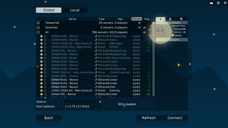online multi-player platform 2D shooter