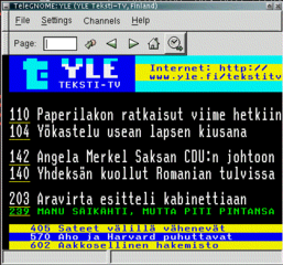 graphical teletext viewer