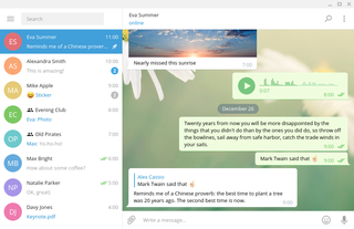 fast and secure messaging application