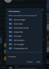 group permissions (as of admin's point of view)
