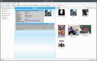 Collection manager for books, videos, music, etc