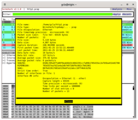 Terminal UI for tshark, inspired by Wireshark