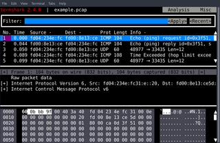 Terminal UI for tshark, inspired by Wireshark