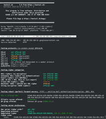 Command line tool to check TLS/SSL ciphers, protocols and cryptographic flaws