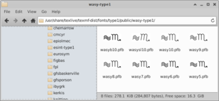TeX Live: Recommended fonts