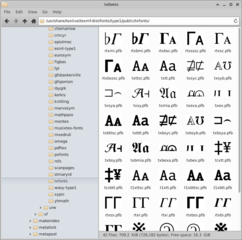 TeX Live: Recommended fonts