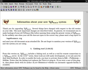 WYSIWYG scientific text editor using TeX fonts