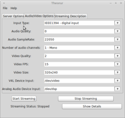 simple tool for Ogg/Theora streaming written in GTK+2