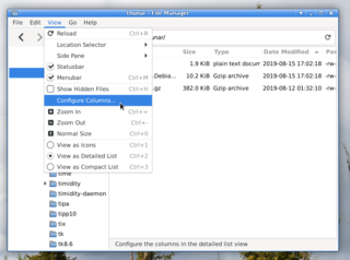 Menu-View-Configure Columns_1
