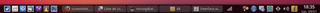 Launchers, tasks, systray and clock