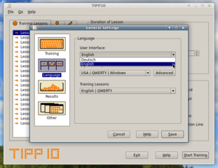 free open source touch typing software