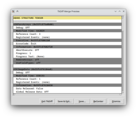 graphical side by side "diff" utility
