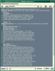 A graphical, hypertext manual page and Texinfo browser