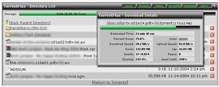 web based, feature-rich BitTorrent download manager