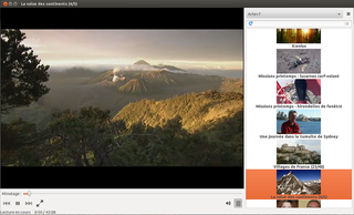 Totem plugin to watch streams from arte.tv