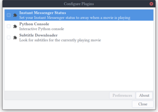 Plugins for the Totem media player