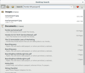 metadata database and indexer (transitional package)