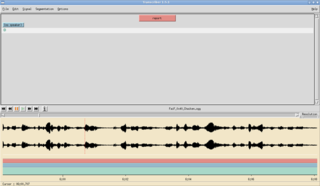 transcribe speech data using an integrated editor