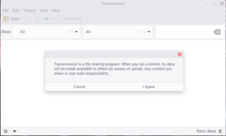 lightweight BitTorrent client (GTK+ interface)