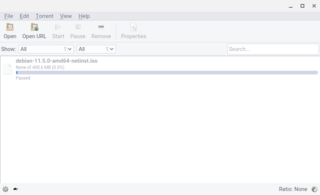 lightweight BitTorrent client