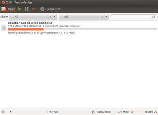 lightweight BitTorrent client