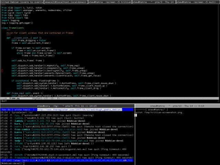 tabbed/tiling window manager