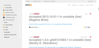 tt-rss with "chalk theme"