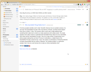 Tiny Tiny RSS - web-based news feed (RSS/Atom) aggregator
