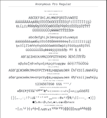 Anonymous Pro font (transitional dummy package)