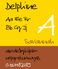 Some Juicy Fonts handwriting fonts (dummy package)