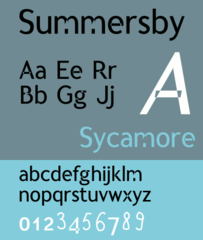 Free TrueType typeface font (dummy package)