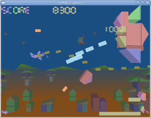 sticky 2D shooter
