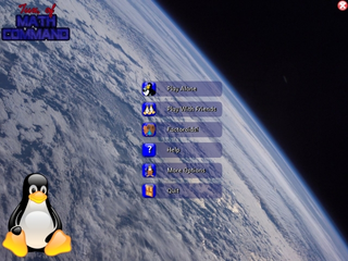 math game for kids with Tux