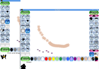 Tools->Undo