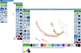 Tools->Shapes->Rhombus