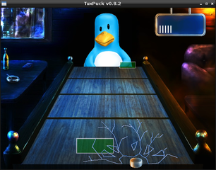 air hockey game for single players