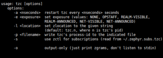 Trivial Zephyr Client