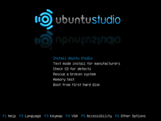 Software installer for Ubuntu Studio