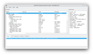 UEFI firmware image viewer and editor